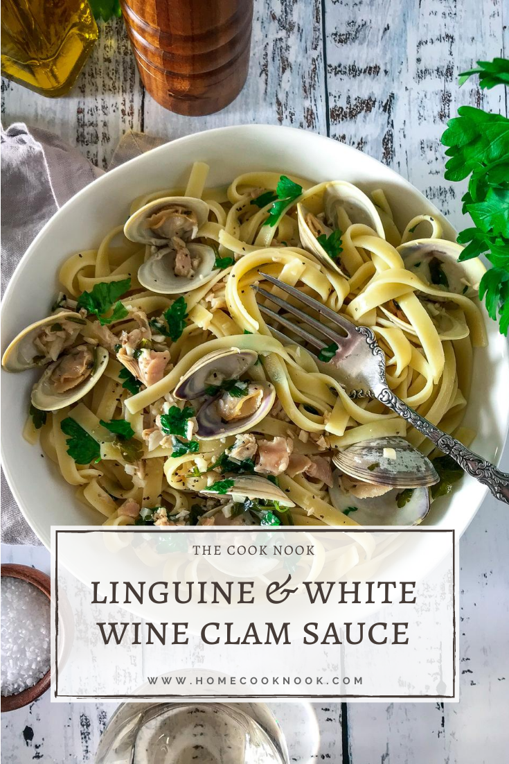Linguini with White Wine Clam Sauce