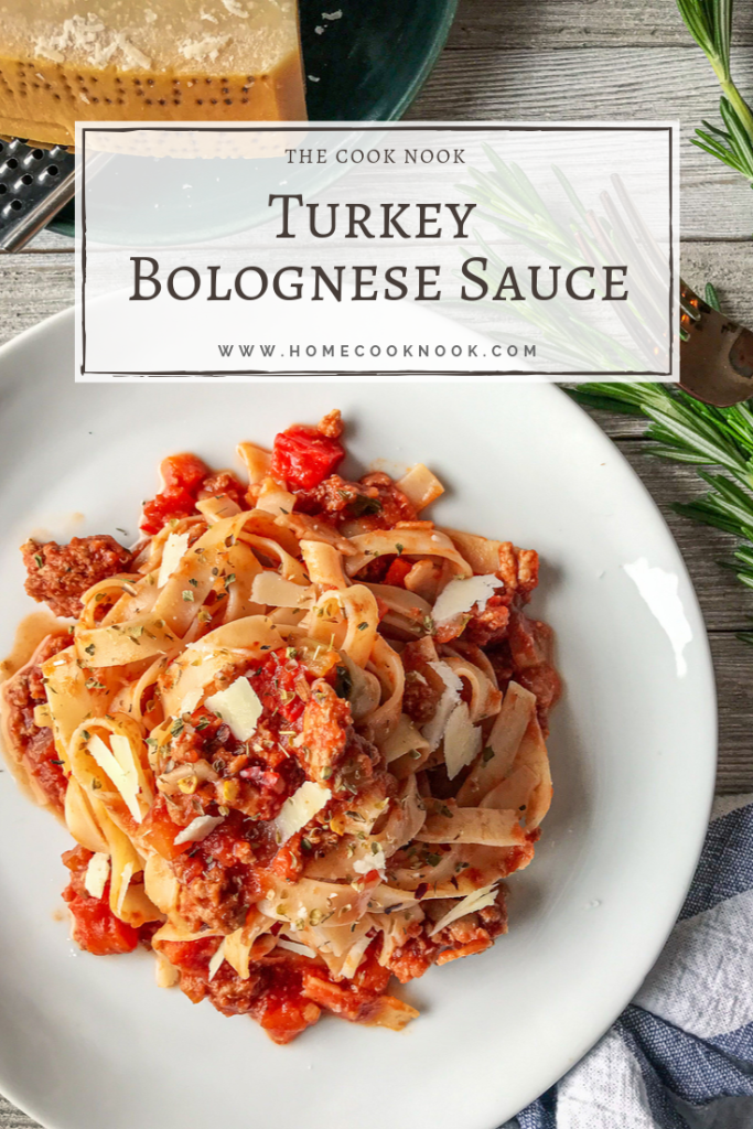 Turkey Bolognese Sauce
